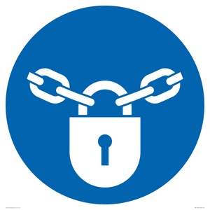 Mandatory: Keep locked